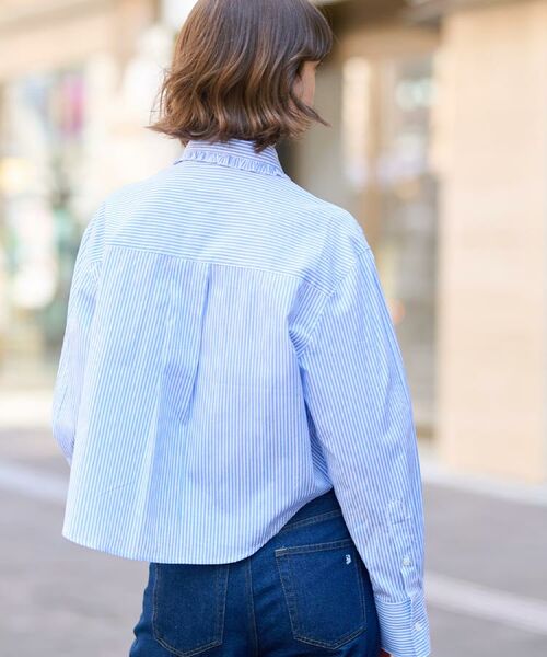 DRESSTERIOR / ドレステリア シャツ・ブラウス | 【洗える/コットン混】フリルカラーオックスブラウス | 詳細27