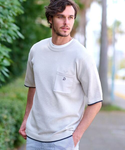 DRESSTERIOR / ドレステリア ニット・セーター | ドライメッシュニット(グレー(012))