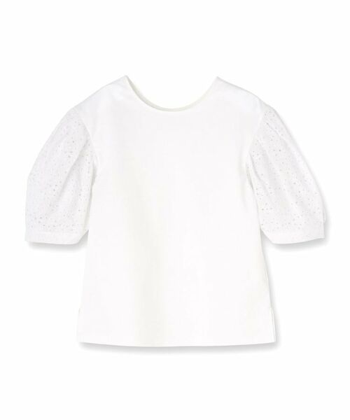 DRESSTERIOR / ドレステリア カットソー | 【接触冷感/UVカット】レーススリーブカットソー | 詳細1