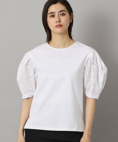 DRESSTERIOR / ドレステリア カットソー | 【接触冷感/UVカット】レーススリーブカットソー | 詳細10