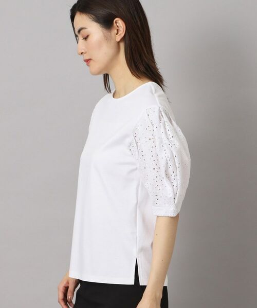 DRESSTERIOR / ドレステリア カットソー | 【接触冷感/UVカット】レーススリーブカットソー | 詳細11