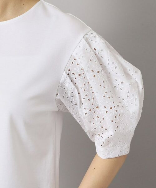 DRESSTERIOR / ドレステリア カットソー | 【接触冷感/UVカット】レーススリーブカットソー | 詳細15