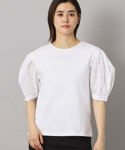 DRESSTERIOR / ドレステリア カットソー | 【接触冷感/UVカット】レーススリーブカットソー | 詳細2