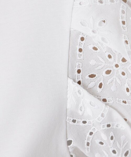 DRESSTERIOR / ドレステリア カットソー | 【接触冷感/UVカット】レーススリーブカットソー | 詳細5