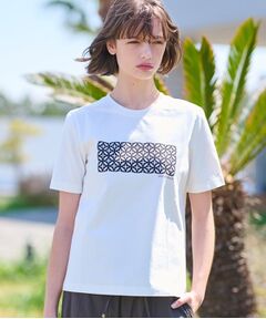 DRESSTERIOR / ドレステリア Tシャツ | 【接触冷感/UVカット】バックブリーズテックオーバーラップサークルプリントTシャツ