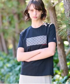 DRESSTERIOR / ドレステリア Tシャツ | 【接触冷感/UVカット】バックブリーズテックオーバーラップサークルプリントTシャツ