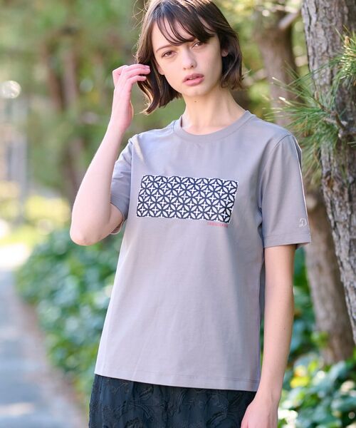 DRESSTERIOR / ドレステリア Tシャツ | 【接触冷感/UVカット】バックブリーズテックオーバーラップサークルプリントTシャツ | 詳細15