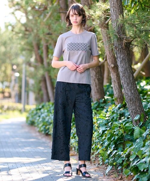 DRESSTERIOR / ドレステリア Tシャツ | 【接触冷感/UVカット】バックブリーズテックオーバーラップサークルプリントTシャツ | 詳細19