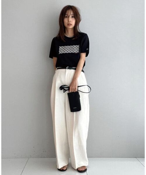 DRESSTERIOR / ドレステリア Tシャツ | 【接触冷感/UVカット】バックブリーズテックオーバーラップサークルプリントTシャツ | 詳細20