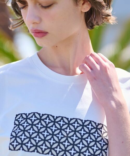 DRESSTERIOR / ドレステリア Tシャツ | 【接触冷感/UVカット】バックブリーズテックオーバーラップサークルプリントTシャツ | 詳細6