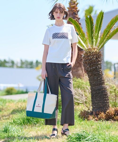 DRESSTERIOR / ドレステリア Tシャツ | 【接触冷感/UVカット】バックブリーズテックオーバーラップサークルプリントTシャツ | 詳細7