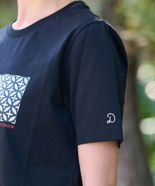 DRESSTERIOR / ドレステリア Tシャツ | 【接触冷感/UVカット】バックブリーズテックオーバーラップサークルプリントTシャツ | 詳細8