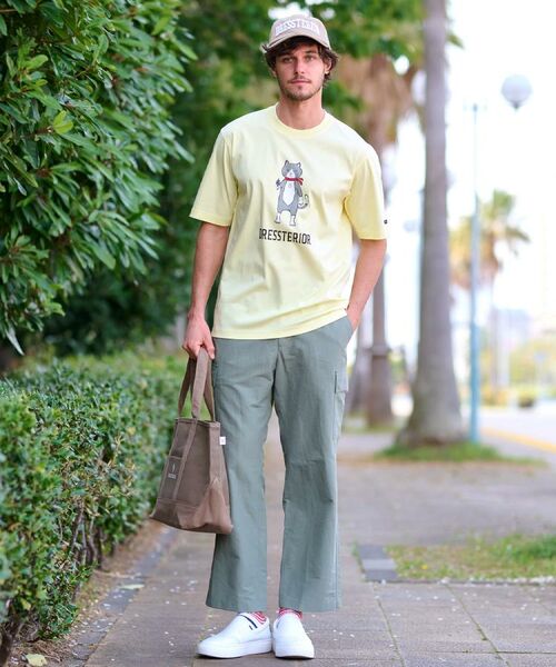 DRESSTERIOR / ドレステリア Tシャツ | 【接触冷感／抗菌防臭／消臭】ICE CLEAR COTTON キャットTシャツ | 詳細15