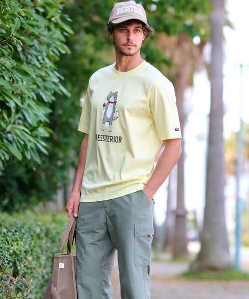 DRESSTERIOR / ドレステリア Tシャツ | 【接触冷感／抗菌防臭／消臭】ICE CLEAR COTTON キャットTシャツ | 詳細17