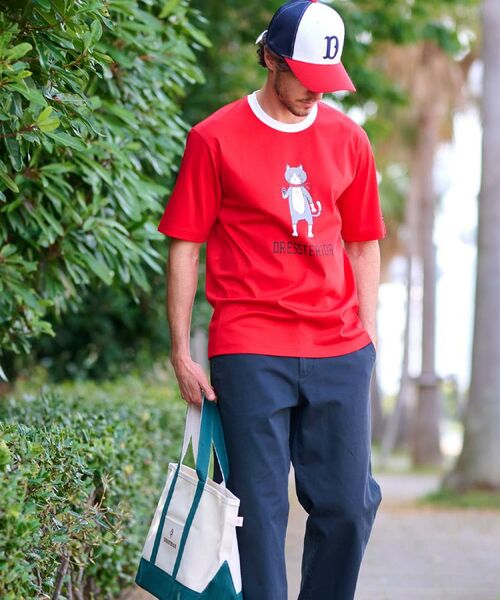 DRESSTERIOR / ドレステリア Tシャツ | 【接触冷感／抗菌防臭／消臭】ICE CLEAR COTTON キャットTシャツ | 詳細22