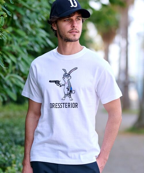 DRESSTERIOR/ドレステリア 大阪ルクア&EC限定 ドレステリアTシャツ ホワイト(001) 90(S) DRESSTERIOR/ドレステリア 大阪ルクア&EC限定 ドレステリアTシャツ ホワイト(001) 90(S)