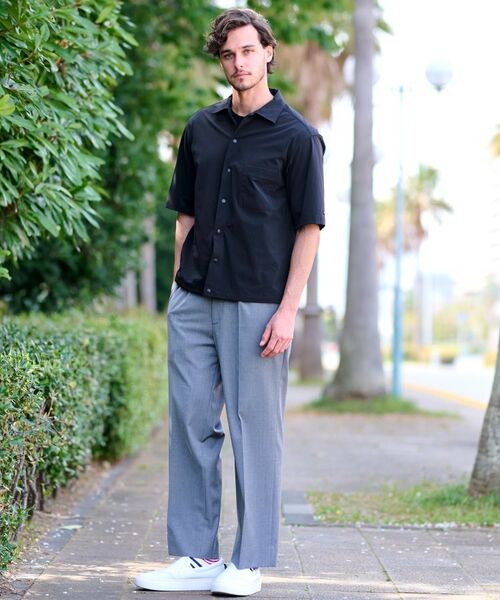 DRESSTERIOR / ドレステリア シャツ・ブラウス | 【セットアップ可】ライトクロス 2WAYストレッチシャツ | 詳細2