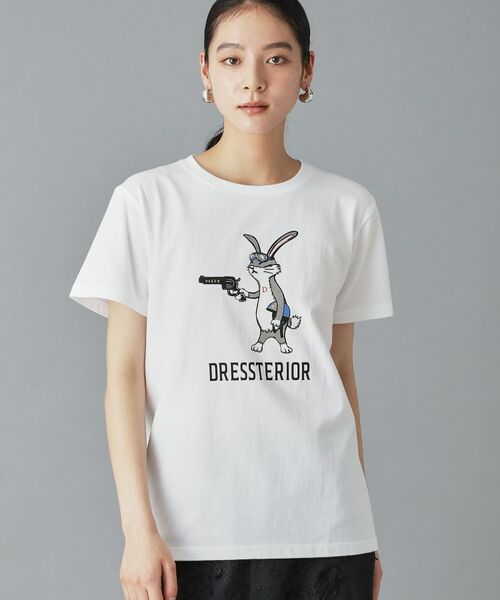 DRESSTERIOR/ドレステリア 大阪ルクア&EC限定 ドレステリアTシャツ ホワイト(001) 36(S) DRESSTERIOR/ドレステリア 大阪ルクア&EC限定 ドレステリアTシャツ ホワイト(001) 36(S)