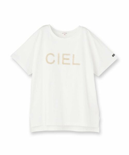 DRESSTERIOR / ドレステリア Tシャツ | クリア天竺チュールCIELロゴTシャツ | 詳細1