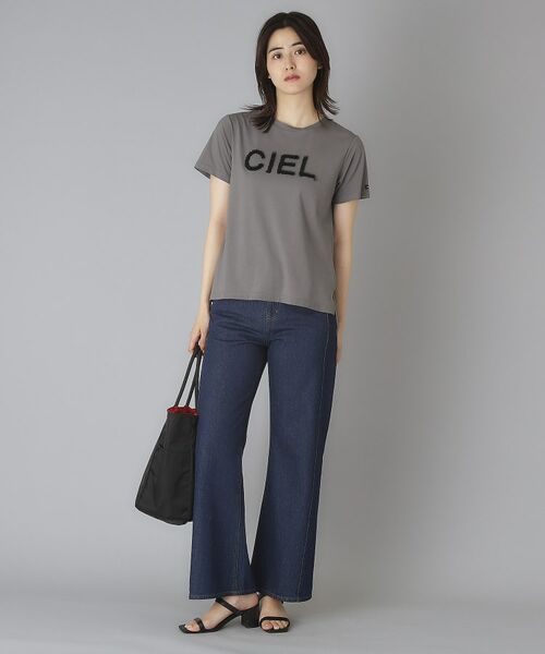 DRESSTERIOR / ドレステリア Tシャツ | クリア天竺チュールCIELロゴTシャツ | 詳細11