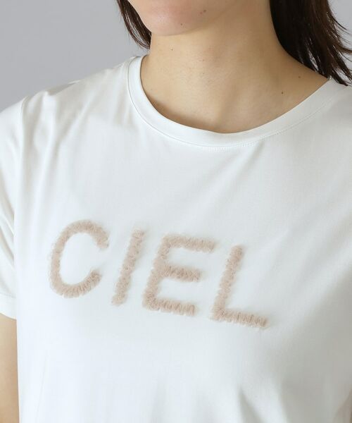 DRESSTERIOR / ドレステリア Tシャツ | クリア天竺チュールCIELロゴTシャツ | 詳細6