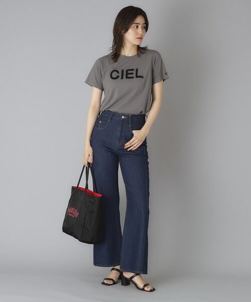 クリア天竺チュールCIELロゴTシャツ （Tシャツ）｜DRESSTERIOR