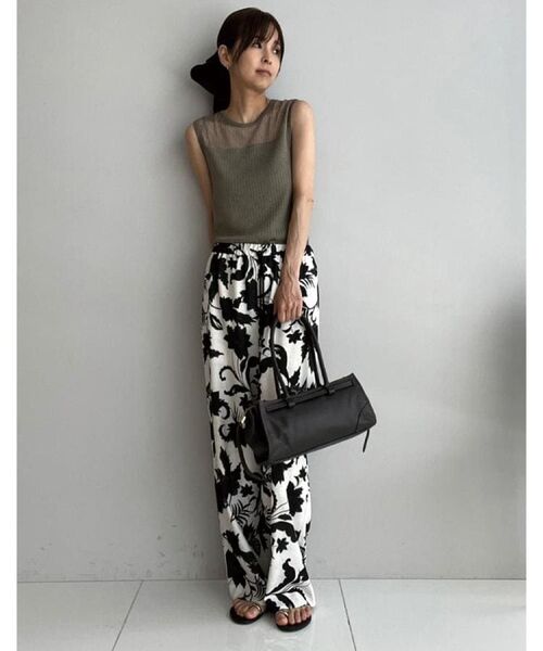 DRESSTERIOR / ドレステリア ニット・セーター | デコルテシアーノースリーブニット | 詳細18