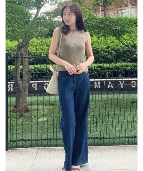 DRESSTERIOR / ドレステリア ニット・セーター | デコルテシアーノースリーブニット | 詳細19