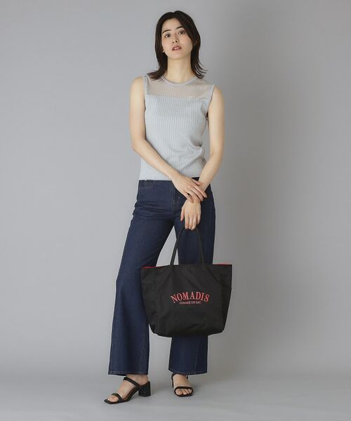 DRESSTERIOR / ドレステリア ニット・セーター | デコルテシアーノースリーブニット | 詳細4