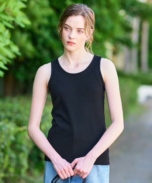 DRESSTERIOR / ドレステリア キャミソール・チューブトップ | ラメテレコレギュラータンクトップ | 詳細18