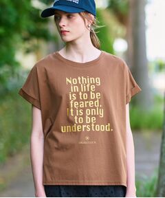 DRESSTERIOR / ドレステリア Tシャツ | 箔PTドルマンスリーブロゴTシャツ