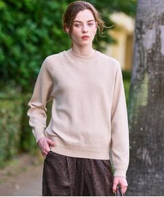 DRESSTERIOR / ドレステリア ニット・セーター | 【洗える/7色展開】ウォッシャブルコットンカシミヤニット