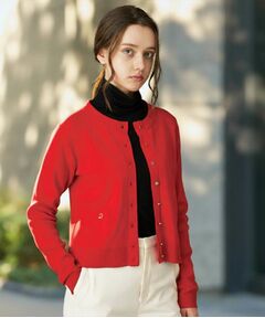 DRESSTERIOR / ドレステリア カーディガン・ボレロ | 【洗える/カシミヤ混】ウォッシャブルコットンカシミヤカーディガン