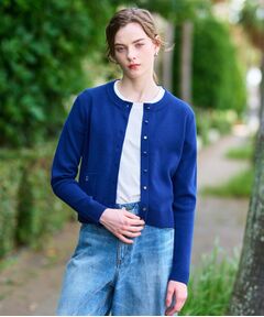 DRESSTERIOR / ドレステリア カーディガン・ボレロ | 【洗える/カシミヤ混】ウォッシャブルコットンカシミヤカーディガン