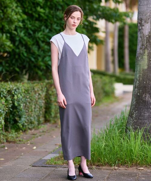 DRESSTERIOR / ドレステリア ワンピース | 【美人百花/モデル美香着用】コンフォートアイラインキャミワンピース | 詳細6