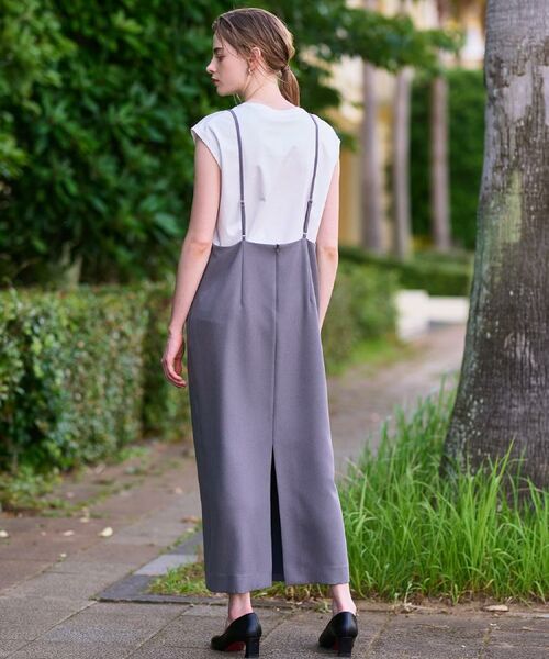 DRESSTERIOR / ドレステリア ワンピース | 【美人百花/モデル美香着用】コンフォートアイラインキャミワンピース | 詳細7