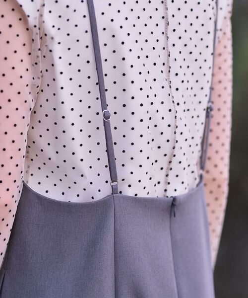 DRESSTERIOR / ドレステリア ワンピース | 【美人百花/モデル美香着用】コンフォートアイラインキャミワンピース | 詳細9