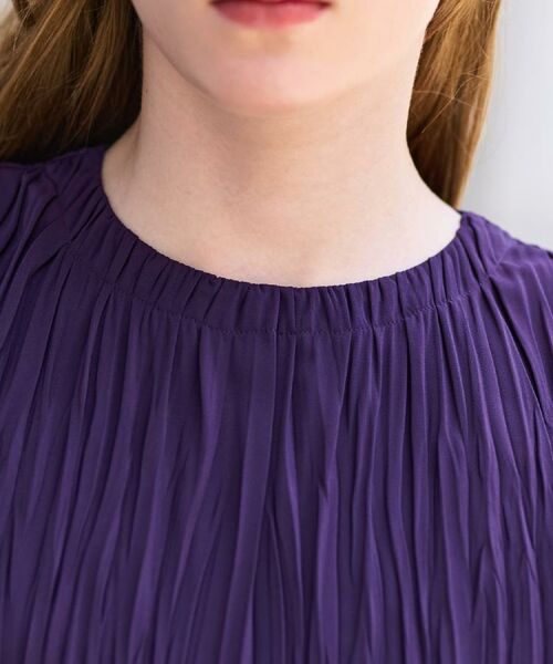 DRESSTERIOR / ドレステリア ロング・マキシ丈ワンピース | 【洗える/オンオフ】プリーツノースリーブワンピース | 詳細15