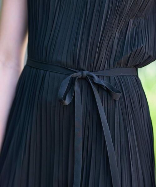 DRESSTERIOR / ドレステリア ロング・マキシ丈ワンピース | 【洗える/オンオフ】プリーツノースリーブワンピース | 詳細7