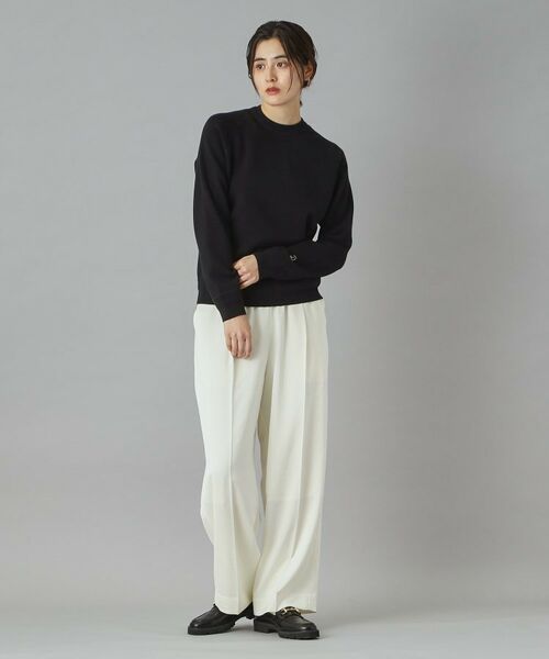 DRESSTERIOR / ドレステリア パンツ | 【洗える/ウエストゴム】サテンイージーパンツ | 詳細13
