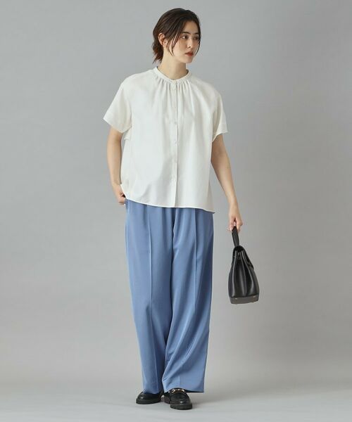 DRESSTERIOR / ドレステリア パンツ | 【洗える/ウエストゴム】サテンイージーパンツ | 詳細15