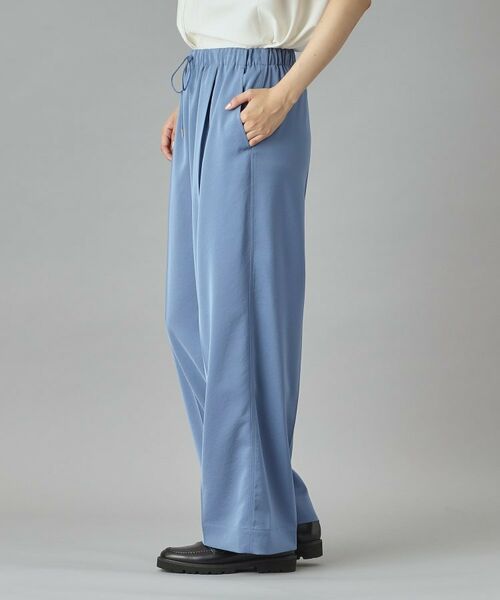 DRESSTERIOR / ドレステリア パンツ | 【洗える/ウエストゴム】サテンイージーパンツ | 詳細17