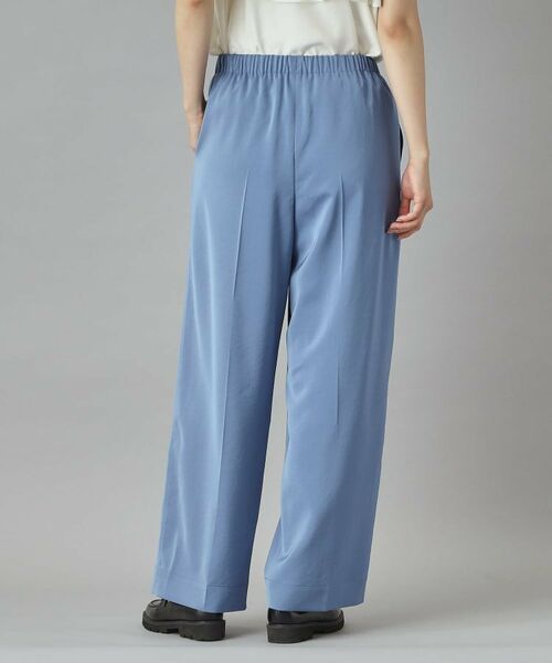 DRESSTERIOR / ドレステリア パンツ | 【洗える/ウエストゴム】サテンイージーパンツ | 詳細18