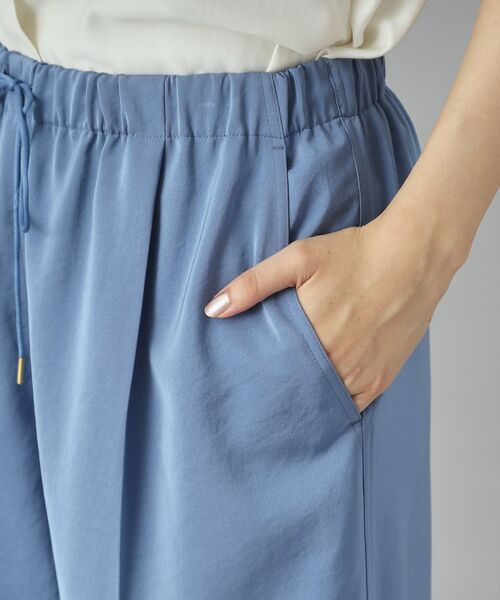DRESSTERIOR / ドレステリア パンツ | 【洗える/ウエストゴム】サテンイージーパンツ | 詳細20