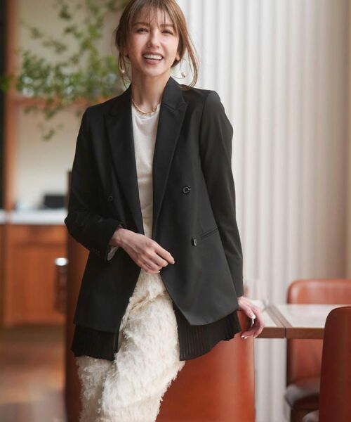 DRESSTERIOR / ドレステリア パンツ | 【セットアップ可/美人百花/美香さん着用】カットジャカードイージーパンツ | 詳細1