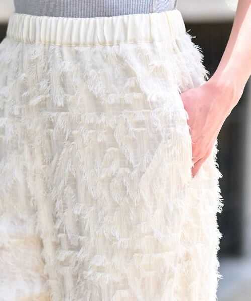 DRESSTERIOR / ドレステリア パンツ | 【セットアップ可/美人百花/美香さん着用】カットジャカードイージーパンツ | 詳細7