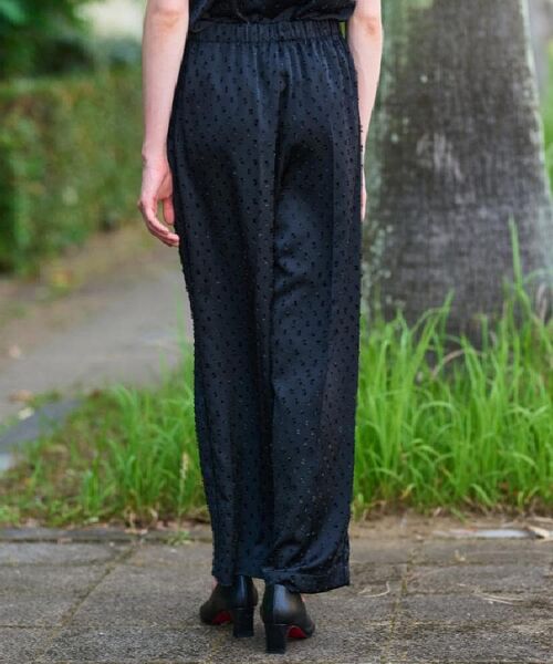 DRESSTERIOR / ドレステリア パンツ | 【セットアップ可】ドビーサテンイージーパンツ | 詳細4