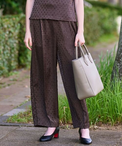 DRESSTERIOR / ドレステリア パンツ | 【セットアップ可】ドビーサテンイージーパンツ | 詳細8