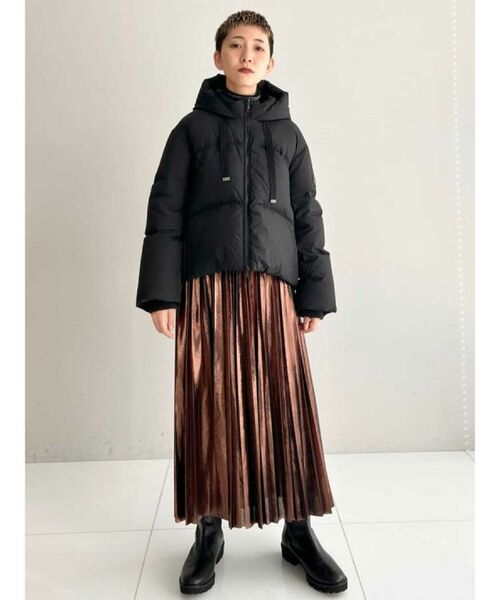 DRESSTERIOR / ドレステリア ロング・マキシ丈スカート | 【洗える/ストレッチ性/オンオフ】箔プリントプリーツスカート | 詳細28