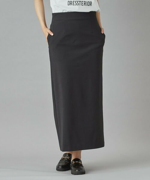 DRESSTERIOR / ドレステリア ロング・マキシ丈スカート | 【洗える/ポケット付き】ストレッチナロースカート | 詳細2